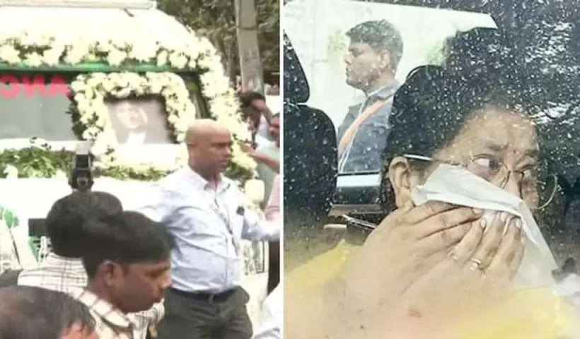 Raju Srivastava Funeral
